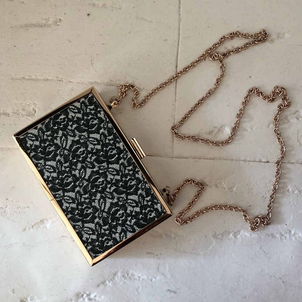 Gold & Lace Crossbody